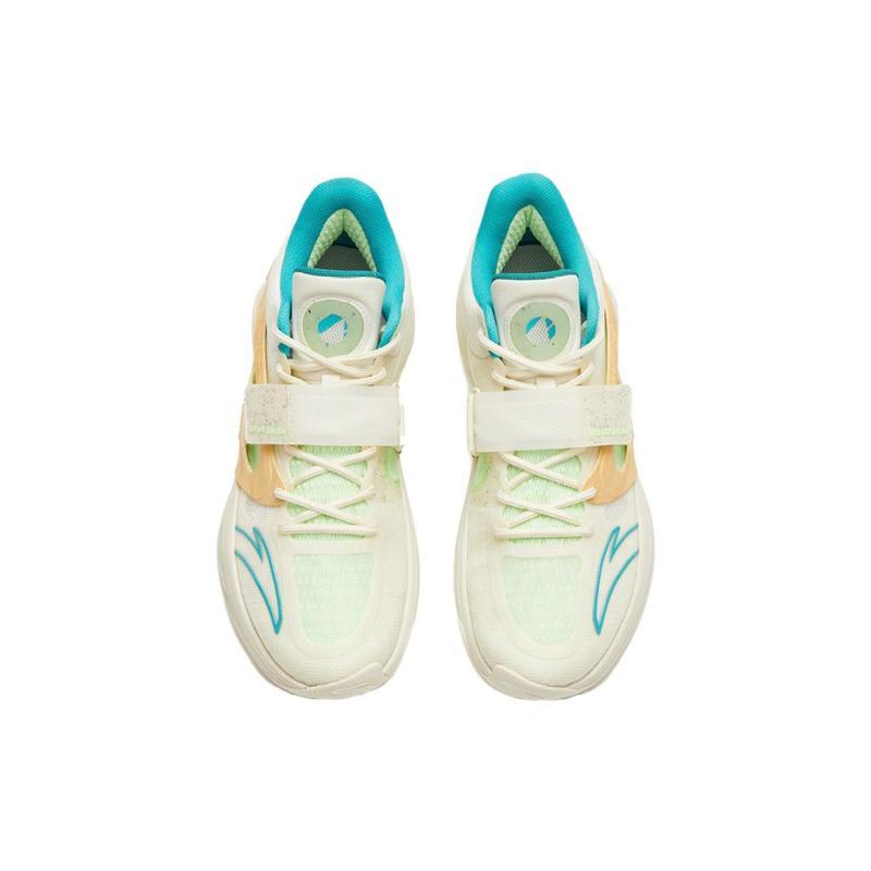 Anta KT-SPLASH-V Arbor Day Cushioning Anti-Slip And Wear-Resistant Low-Top Basketball Shoes Ecru Sneakers 112321108-7