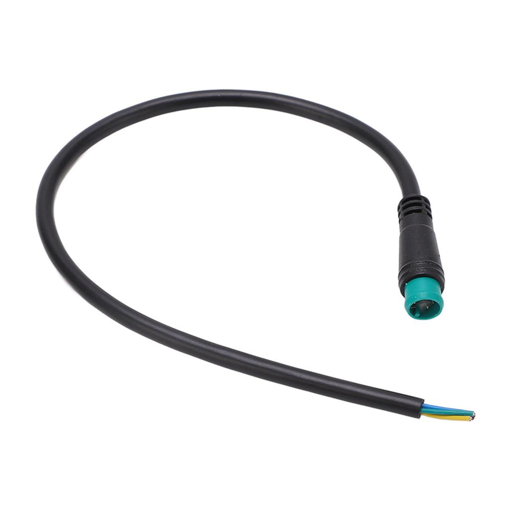 5 Pin Male E Bike Extension Cable 0.8 Feet IP65 Waterproof Portable Instrument Extension Cord for E Scooters AC 200V
