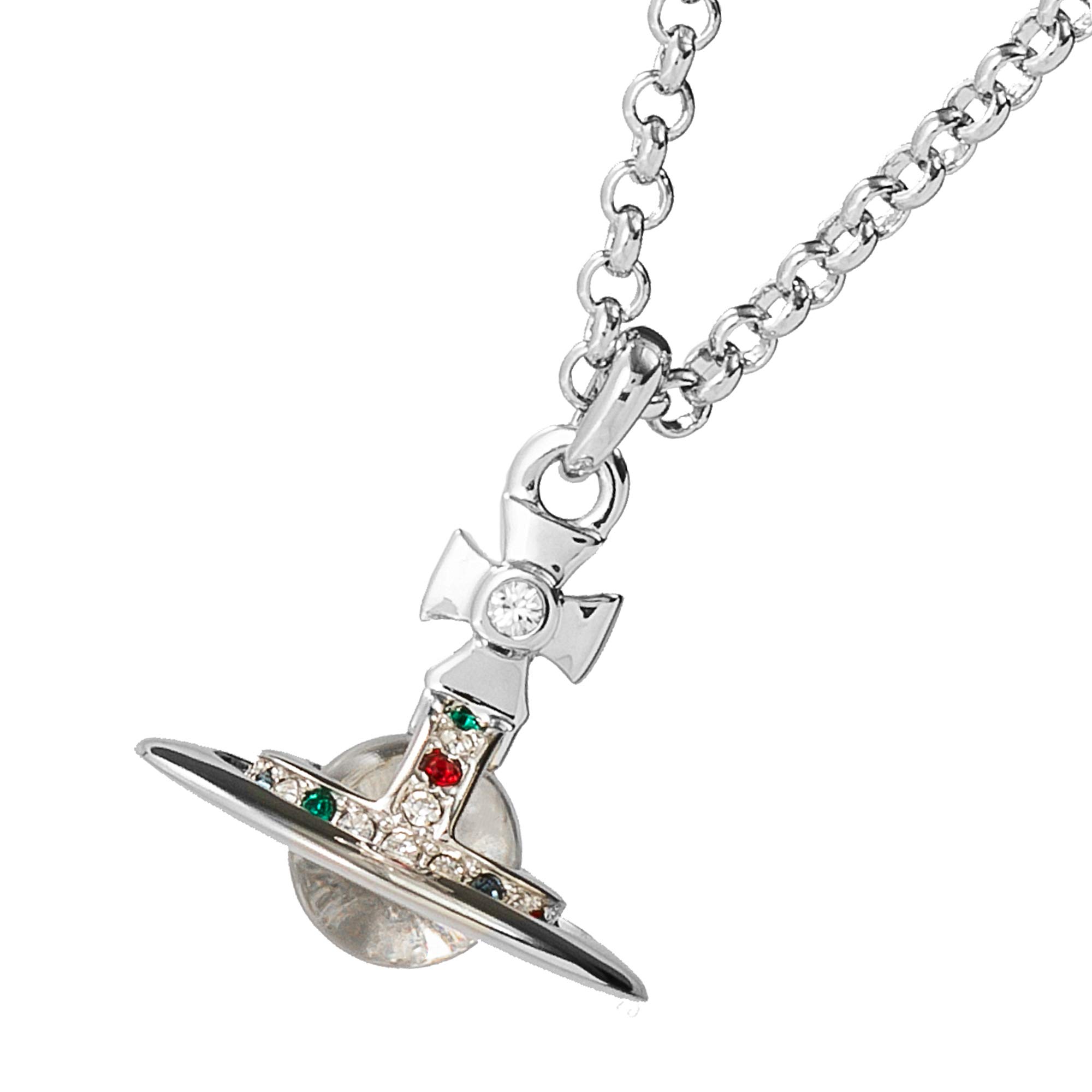 

Vivienne Westwood Ожерелье Vivienne Westwood 63020098 W004 Новое серебряное Petit Orb [Предмет]