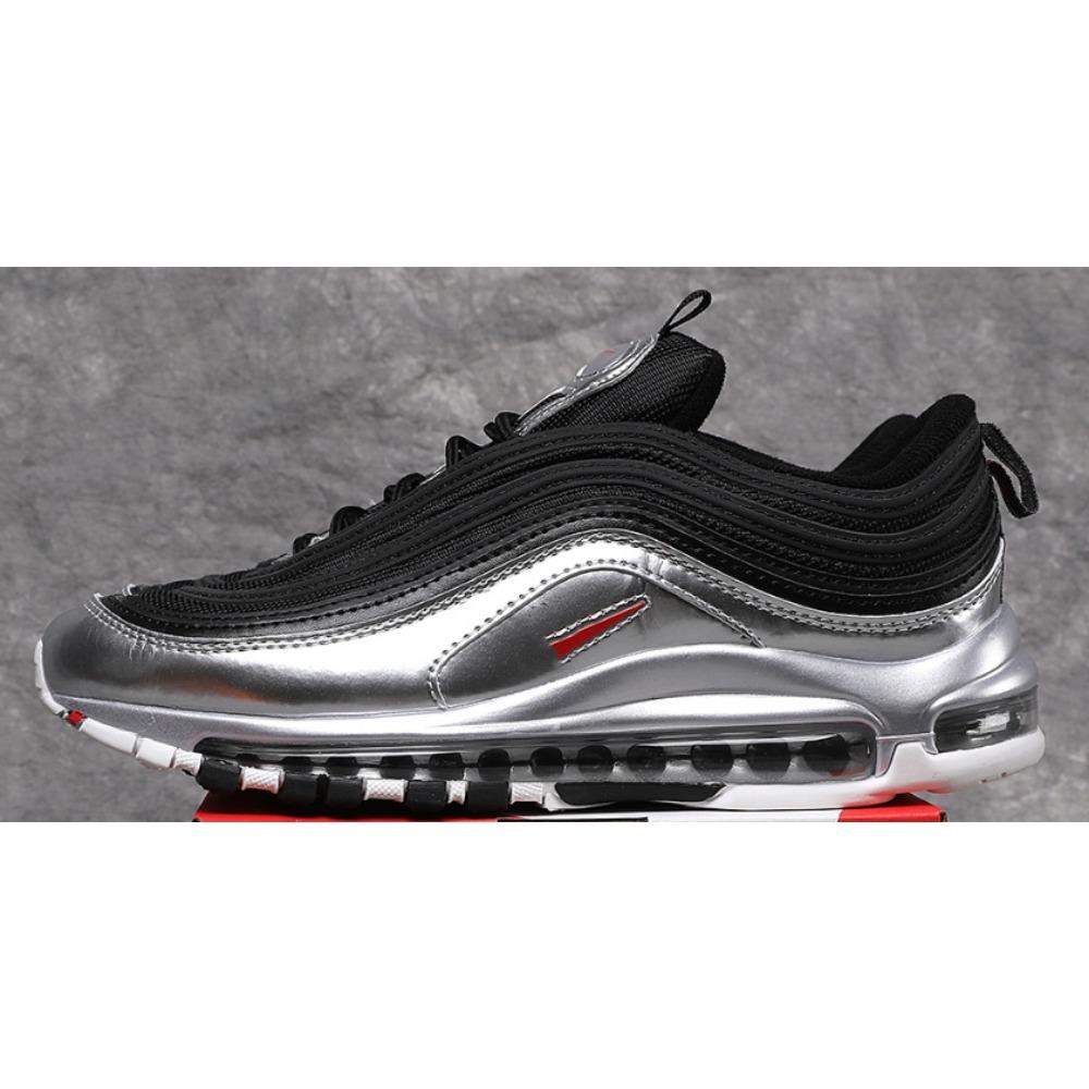 Zapatillas de hombre Bullet reflectantes retro para correr con amortiguación de aire en toda la planta zapatillas de mujer blancas y negras de tendencia casual deportivas