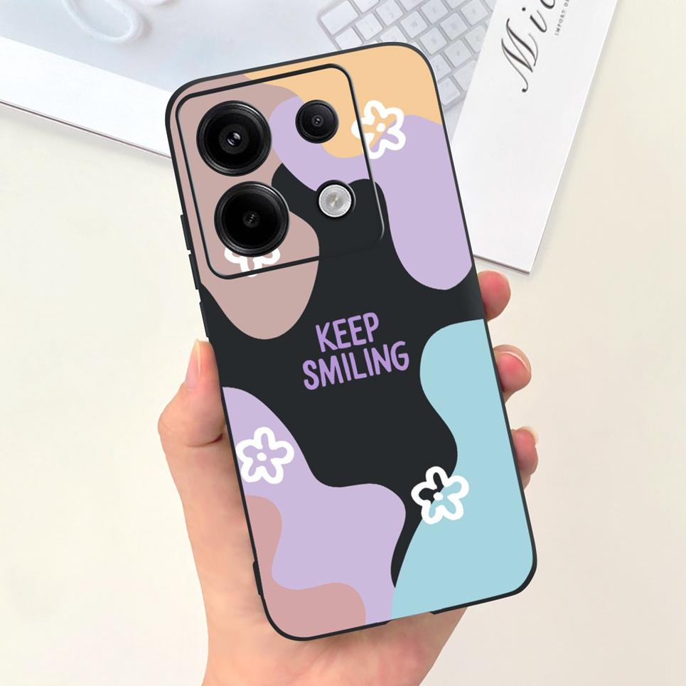 For Xiaomi Poco X6 Pro 5G Poco M6 Pro 4G Phone Case Luxury Candy Silicone Cute Animals Soft Back Cover For PocoX6 PocoM6 5G Capa