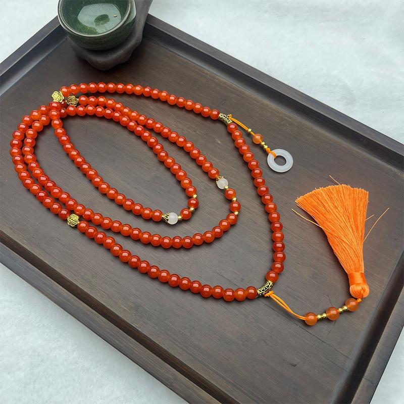 

1Piece New Fashion Ruyi Tassel Sweater Long Chain Necklaces Ethnic Style Women Jewelry Accessries