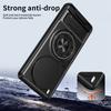 KEYSION Magnetic Phone Case for ZTE nubia V70 Max Blade V70 Max Slide Camera Protection Upright Stand 360° Ring Shockproof Cover