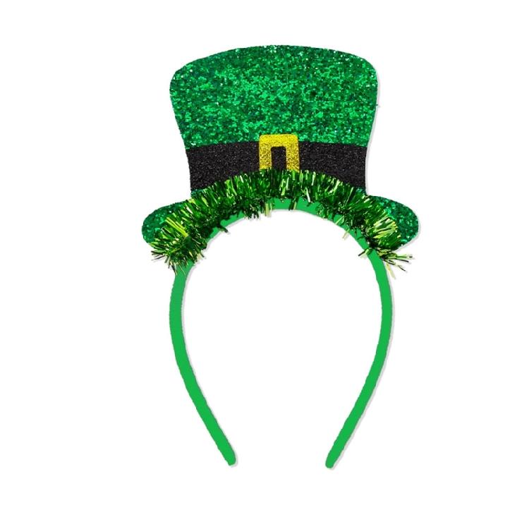 Irish Shamrock Headband Multiple Type Saint Patricks Day Headband for Adult