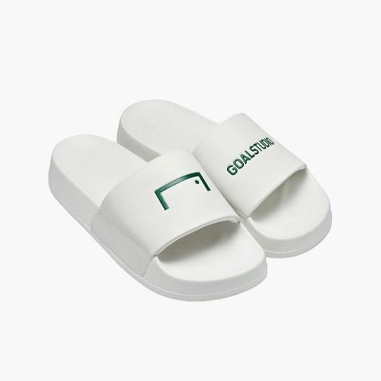 

[GOALSTUDIO] Gravity Balance Basic Slide-White, G4XSL601, 7000013476, Popular Korean Shoes 260