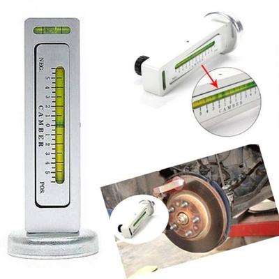 Magnetic Alignment Gauge for Four-Wheel Vehicle Camber Adjustment