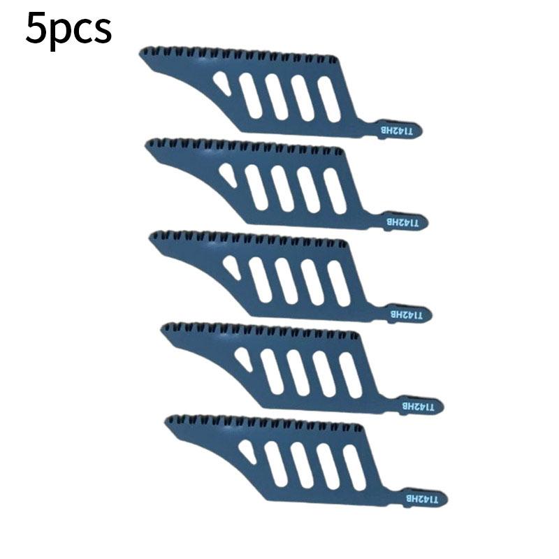 Irregular Curve Saw Blade T142HB,Precision Cutting Electric Wood Saw Tool,Spiral Saw Blade T-shaped Handle,Suitable For Wood DIY