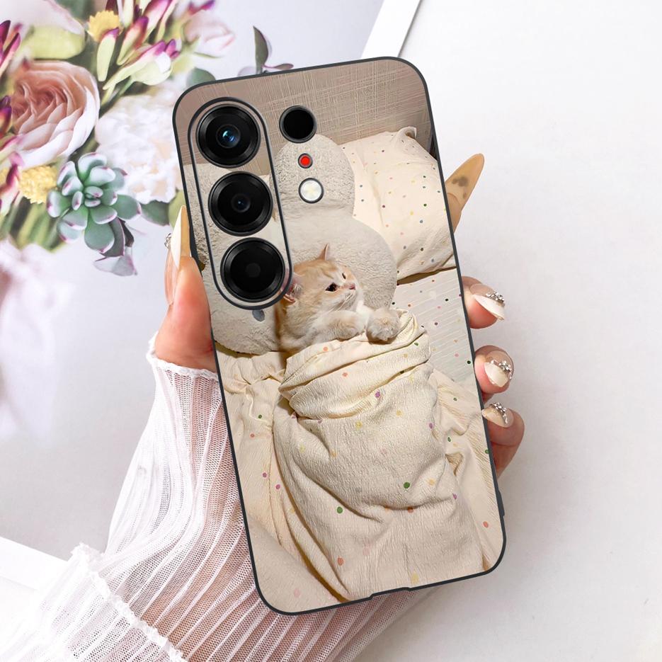 For Tecno Camon 50 4G Case CN5 Cute Lion Fashion Painted Cover Soft TPU Phone Case For Tecno Camon 50 Pro 4G CN5c Camon50 Fundas