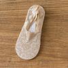 Summer Women Boat Socks Lace Flower Breathable Silicone Non-slip Thin Invisible Ankle Sock Fashion Transparent Short Sox