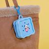 Soft Silicone Zipper Coin Purse Stain Resistant Multi Card Slot Holder Mini Money Pouch for Vacation Trips
