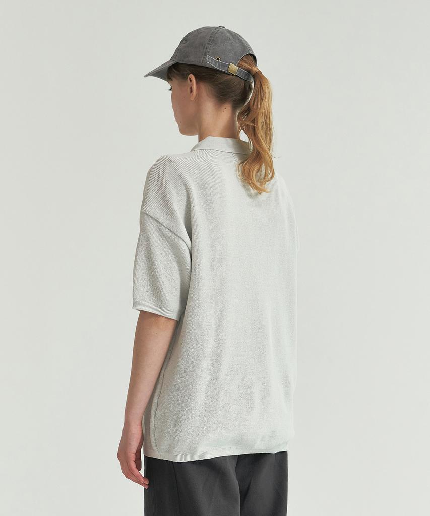 KNITTED Coolever Pk Short Sleeve Knit Tee Pure Green