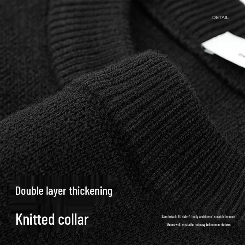 Withwolf Men's 7A Antibacterial Tech Warming Merino Wool Sweater