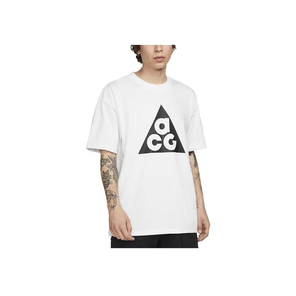 Nike ACG Logo T-shirt White Men Streetwear DJ3644-121
