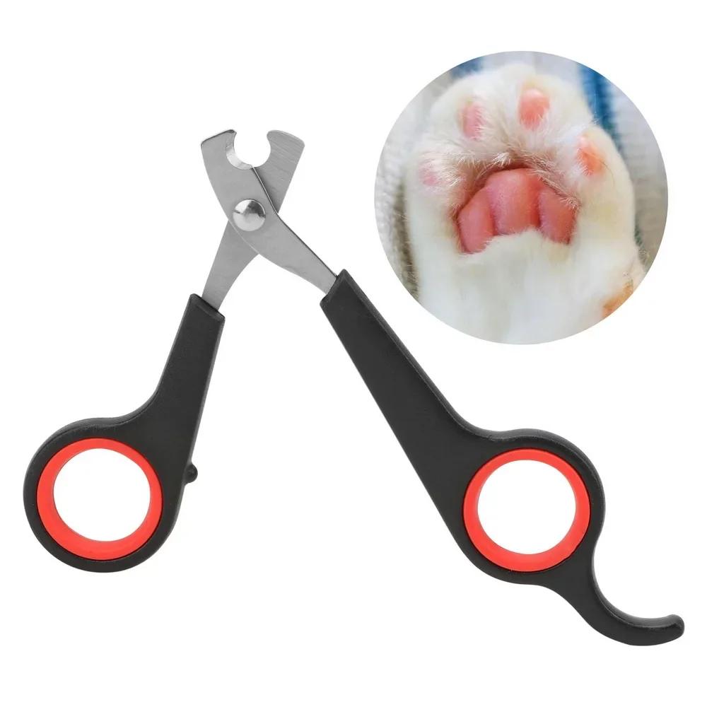 Pet Toe Care, Cats Dogs Claw Nail Scissors, Cat Dog Grooming Nail Clippers, Puppy Nail Clipper Trimmer, Stainless Steel