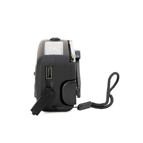 Captain Stag UY-7100 Emergency Radio Hand Crank Solar USB