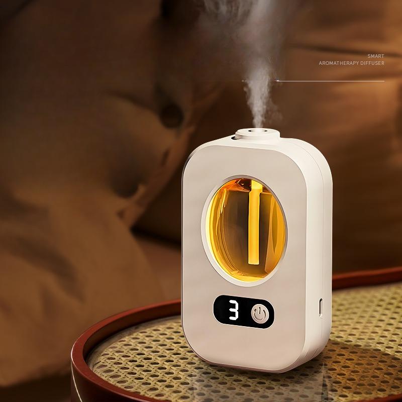 Difusor de Aroma Pulverizador Automático de Fragrância Ambientador para Interior Fragrância de Longa Duração Banheiro