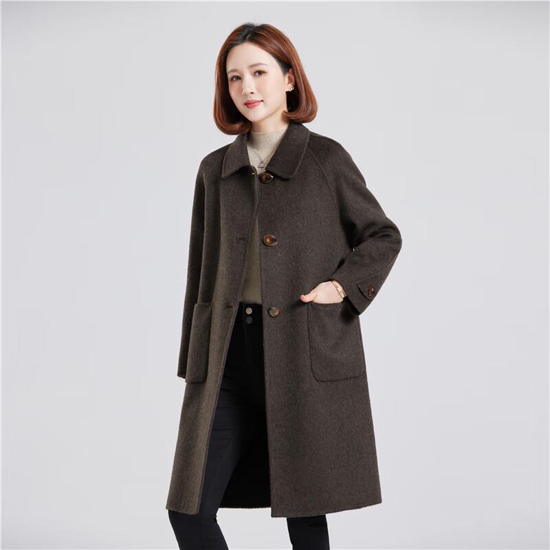 Women's Elegant Double-Sided 100% Wool Coat