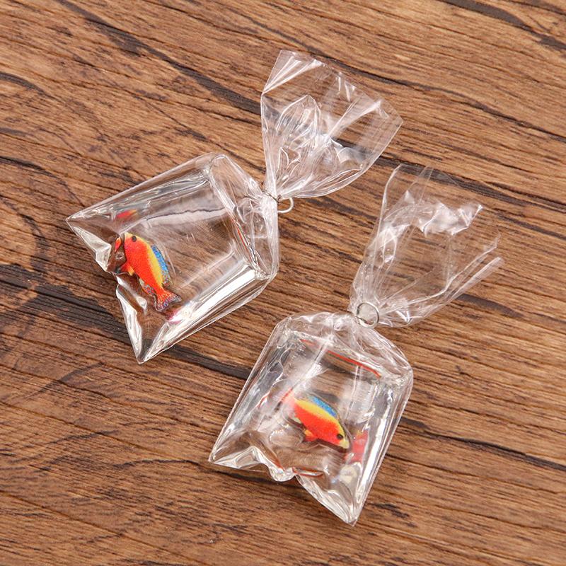 5Pcs 8 Color 24*53mm Transparent Resin Clownfish Charms In Water Jewelry Pendant Fish Bag Earrings Handmade DIY Material