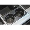2 pezzi Portabicchieri per console centrale Inserto nero per Dodge Ram 09-16 1500 2500 3500