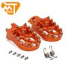 Footpegs Motorcycle Aluminum Foot Pegs Pedals Rest for KTM SX SXF EXC EXCF XC XCF XCW XCFW SMC 65 85 125 150 200 250 350 450 530