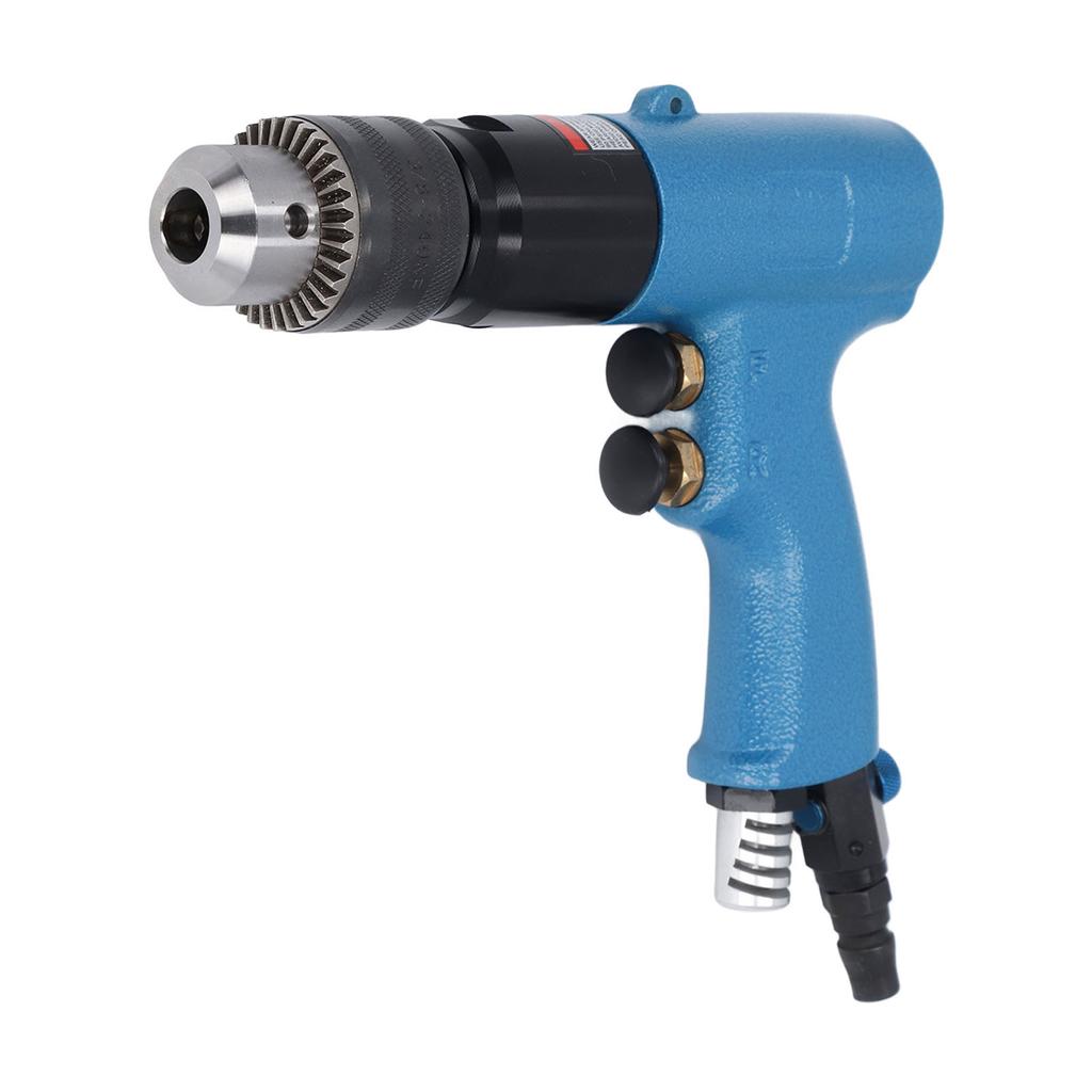 Pneumatic Pistol Drill 12 Adjustable Speed Reversible Air Power Screwdriver Drill