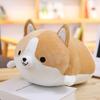 30-60CM Kawaii Fat Corgi Dog Plush Toy Filled Soft Animal Cartoon Pillow Cute Kids Toy Home Decoration Holiday Gifts