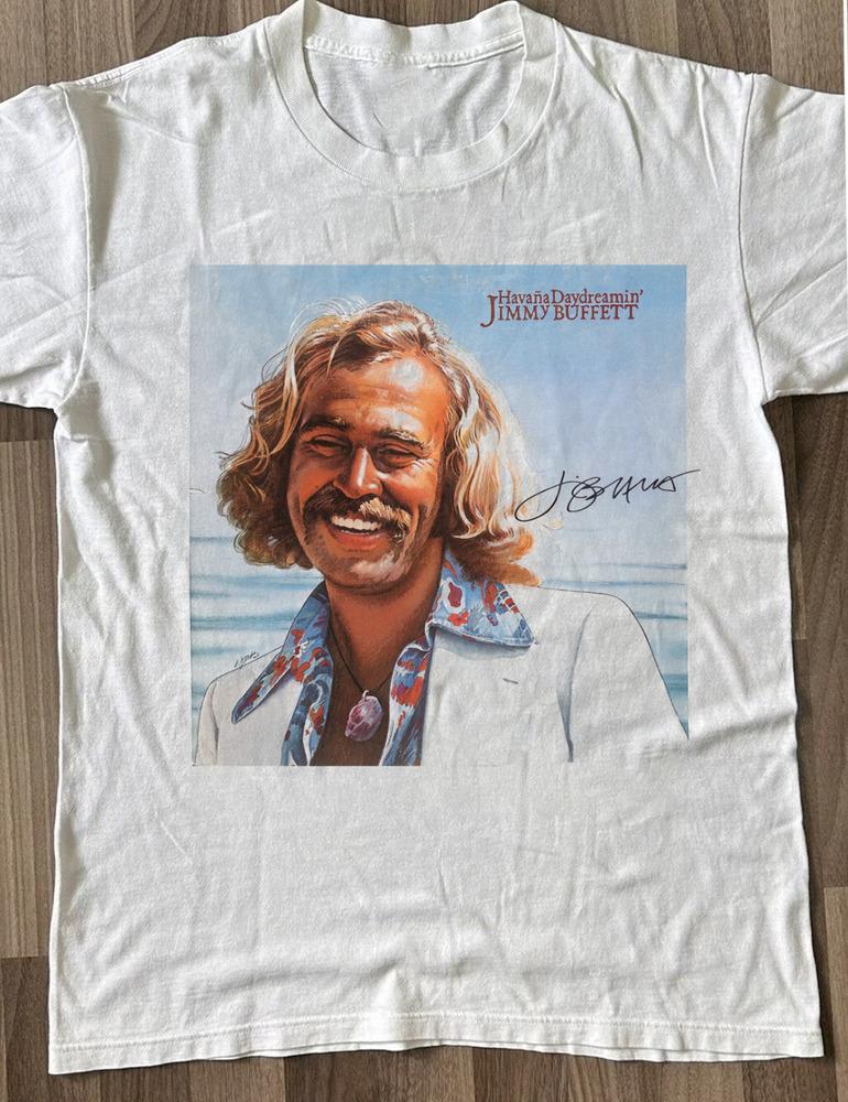 Jimmy Buffett Collection Gift For Fan White  T-shirt Unisex T-Shirt M