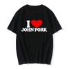 John Pork ruft an Anruf annehmen Telefon T-Shirt Humor Lustiges Schwein Grafik T-Shirt Streetwear 3D Gedrucktes Schwarzes Kurzarm T-Shirt Oberteile