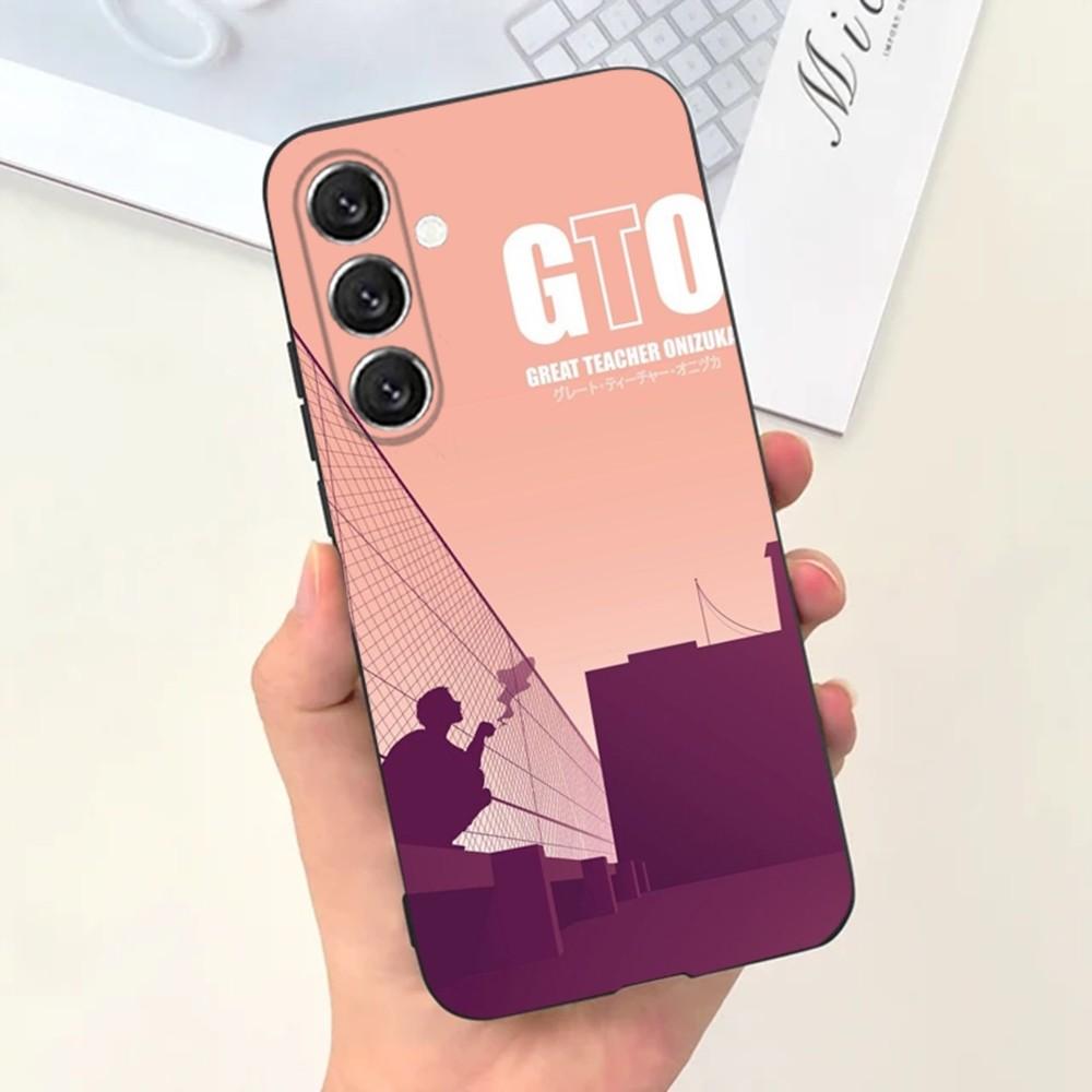 

Great Teacher Onizuka GTO Phone Case For Samsung S25,S24,S21,S22,S23,S30,Ultra,S20,Plus,Fe,Lite,Note,10,9,5G Black Cover Samsung S235G
