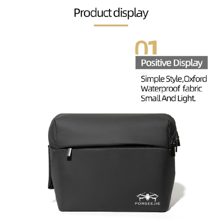 Multiple Compartment Drones Carrying Bag for Drones Safe and Organized Travel Case
