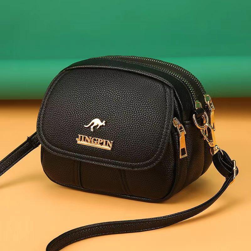 

Ladies Fashion Soft Leather Handbag Crossbody Bag for Women s New Style Large Capacity Lightweight One Shoulder Bags