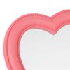 Portable Cute Wall hanging Women/Girls Makeup Mirror Cosmetic Mirror Heart Shaped Handheld