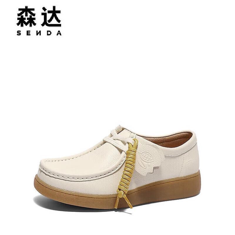 Senda Women s Casual Lace-Up Shoes 36