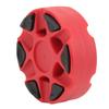 Hockey Puck Dense Texture Glossy Flat Easy Sliding Plastic Roller Hockey Puck for Daily Skating TrainingRed