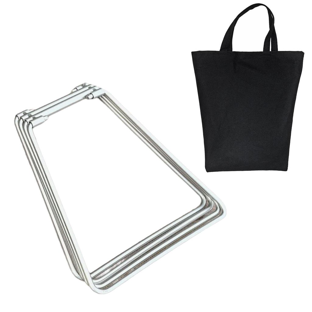 Camping Folding Coolers Stand Storage Box Bracket Metal Luggage Rack Portable Ices Box Holder for Outdoor Travel Cooking