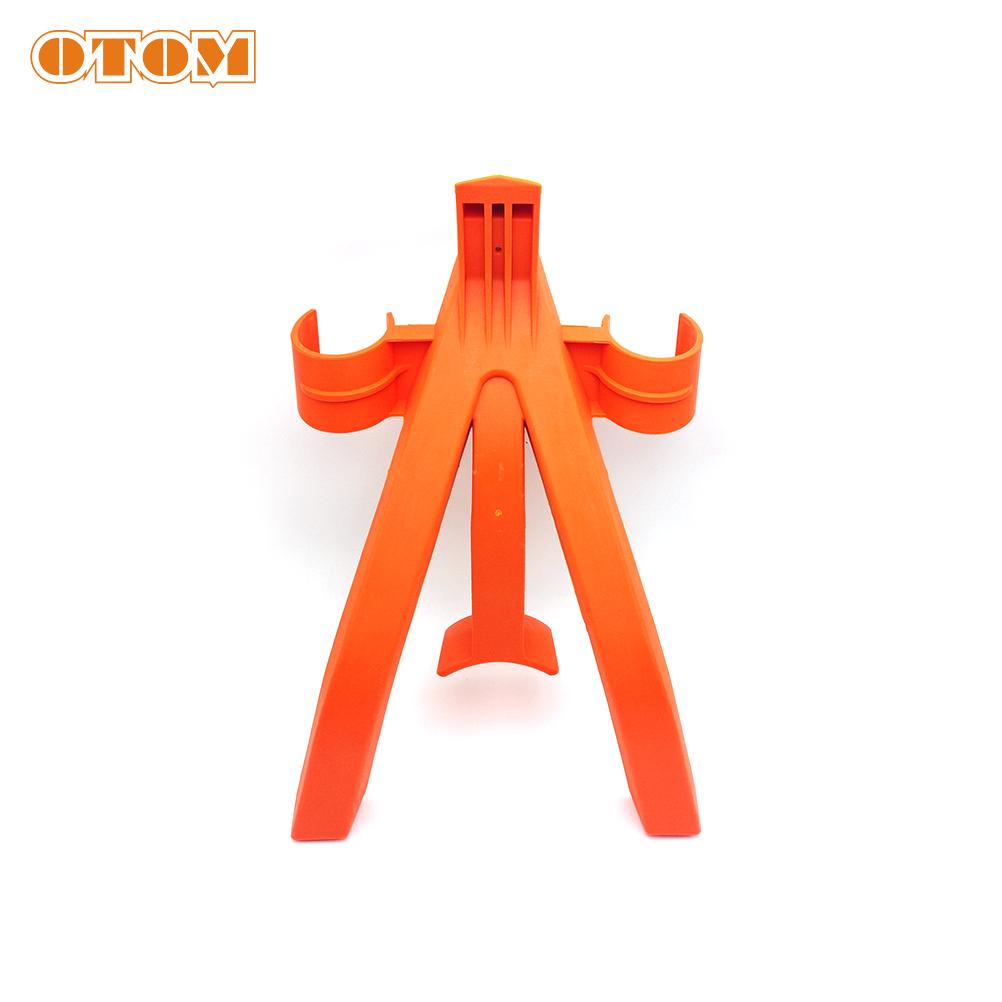 Motorcycle Fork Brace Side Stand  Plug-in Front Support Triangle Bracket Tool Universal For KTM KEWS Motocoss Pit Bike Kickstand оранжевый
