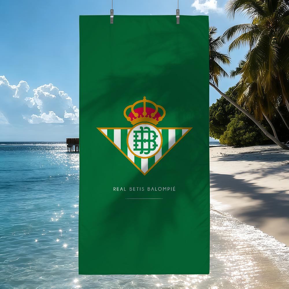 Team R-Real B-Betis ball Towel Drying Bath Towel Applicable To Light Swimming Camping Yoga Beach Out Balompie