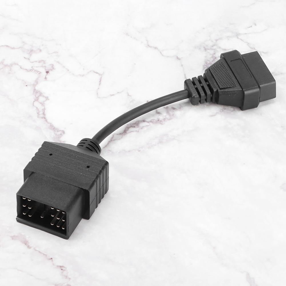17 Pin auf 16 Pin OBD2 Diagnosekabel Adapter Stecker Passend für Toyota