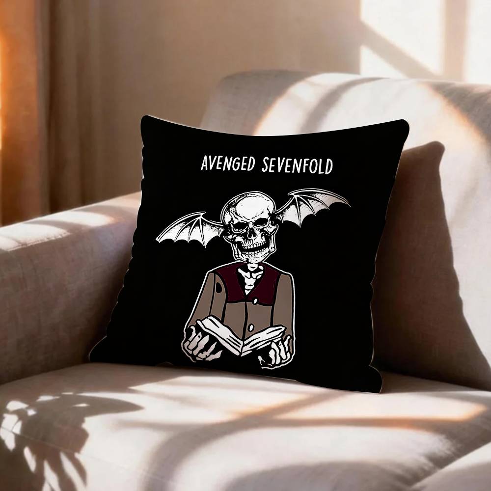 COOL Band AAvenged Sevenfold Pillow Case Pattern Printed Pillowcase For Living Room Sofa Cushion Cover