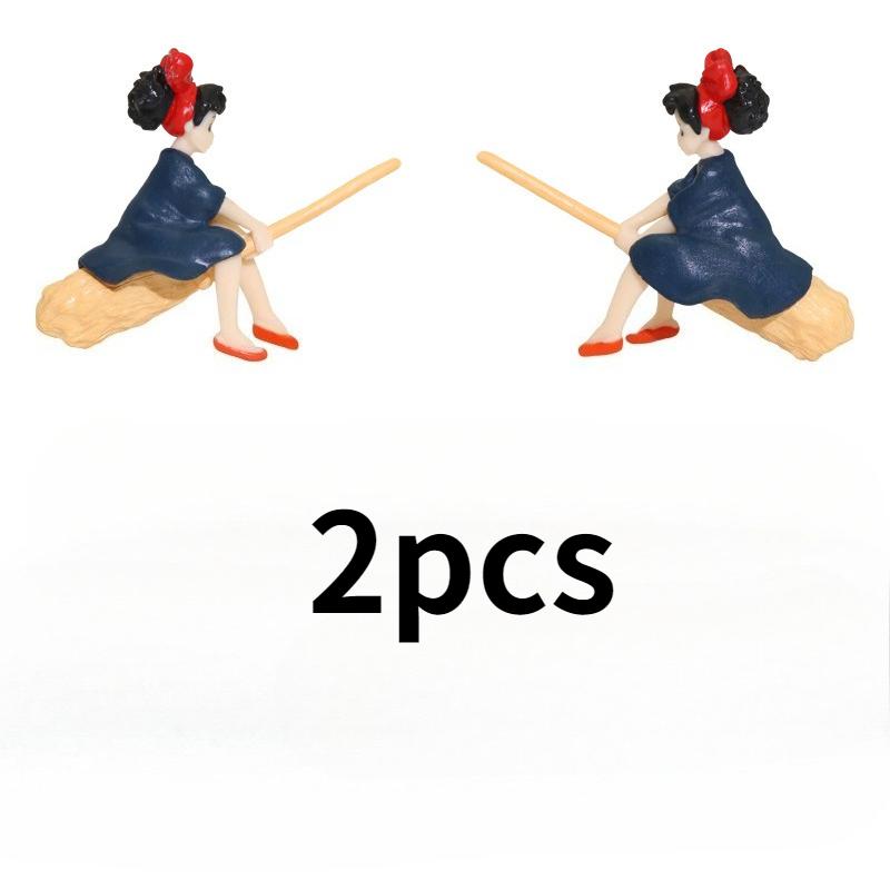 2pcs Cartoon Fish Tanks Decors Aquarium Landscaping Ornaments Mini Diver Simulated Floating Mermaid with 3cm Ball 50cm Lines