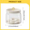 Clear Figure Display Case Stand Dustproof Elegant Protection Countertop Showcase Container