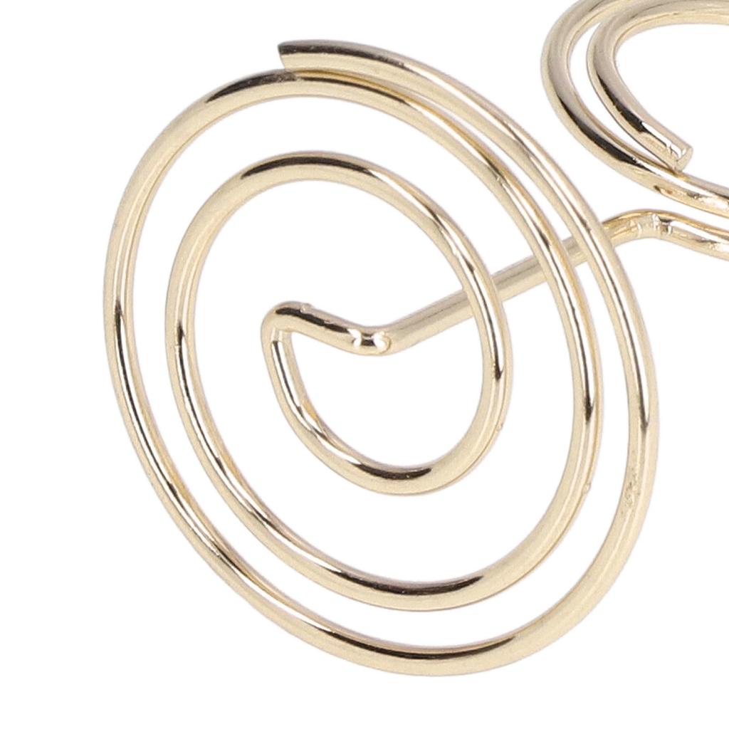 10pcs Table Number Holder Convenient Practical Round Base Stable Elegant Home Decoration