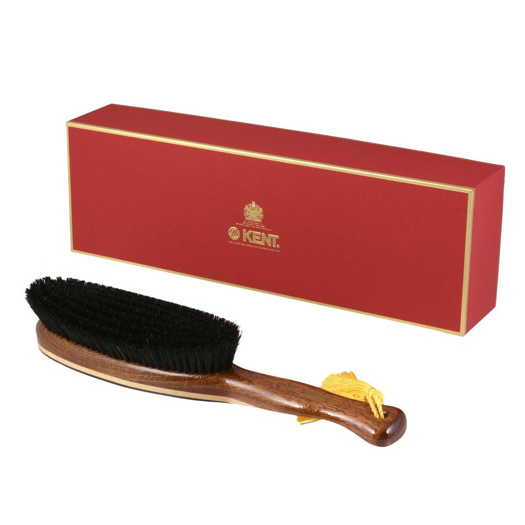 Perie de haine All Care Handmade din păr de porc de înaltă calitate, garanție pentru familia regală britanică, lână de cașmir CR8 GBKENT