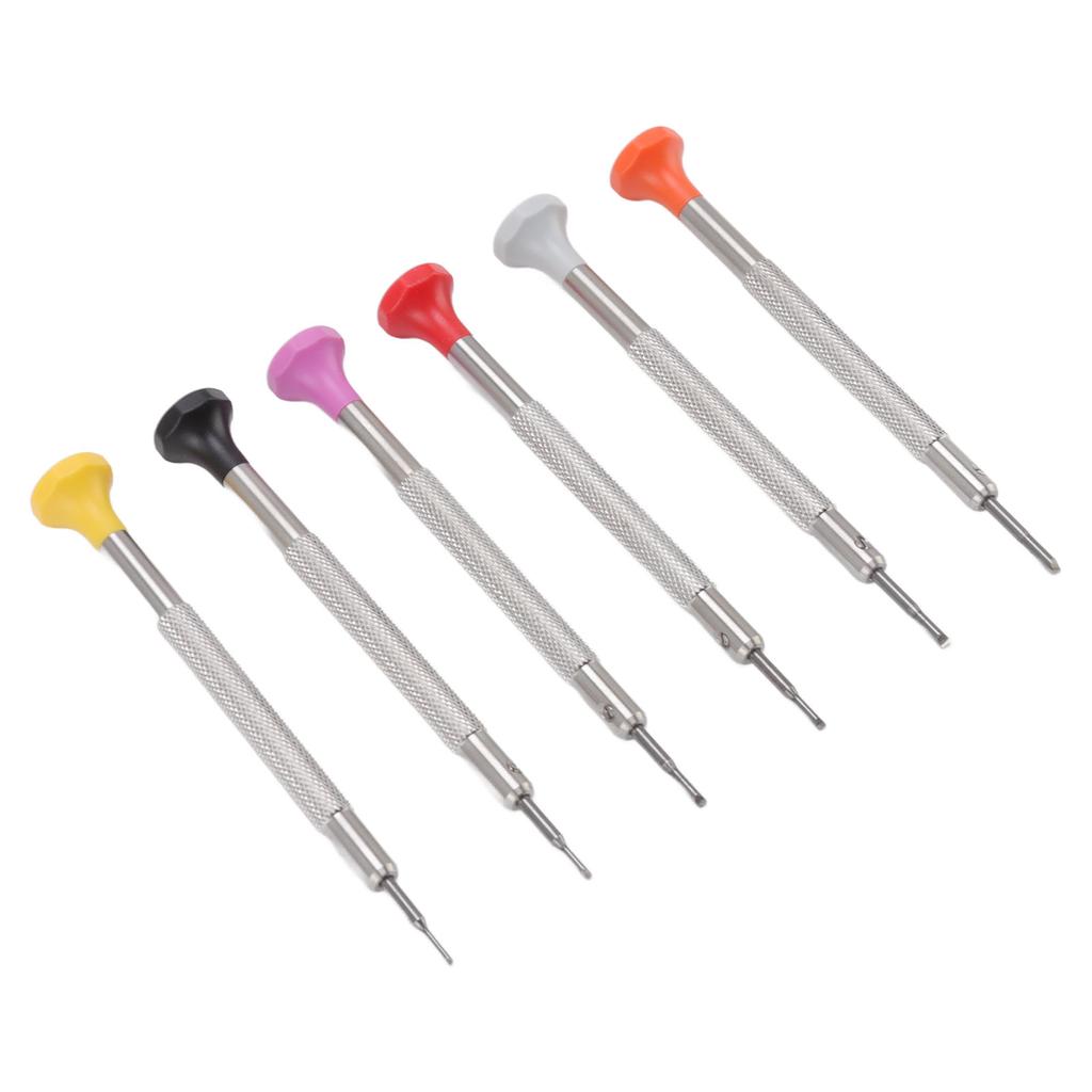 Watch Screwdriver Set High Carbon Steel Skid Resistance Multifunctional Watch Repair Screwdriver