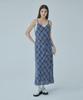 Pin Black Check Sleeveless Dress