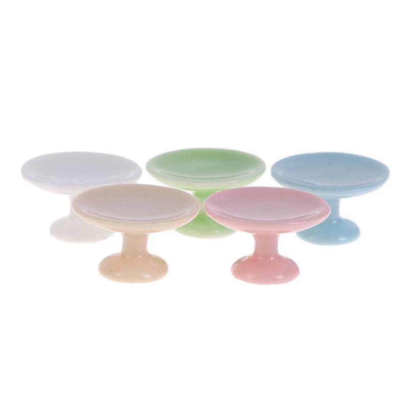 1:12 Dollhouse Miniature Dessert Pan Cake Stand Fruit Tray Doll Kitchen Decor