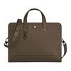 MONTBLANC Stylish 3.0 Cow Leather Briefcase Unisex Hazelnut Brown 220240