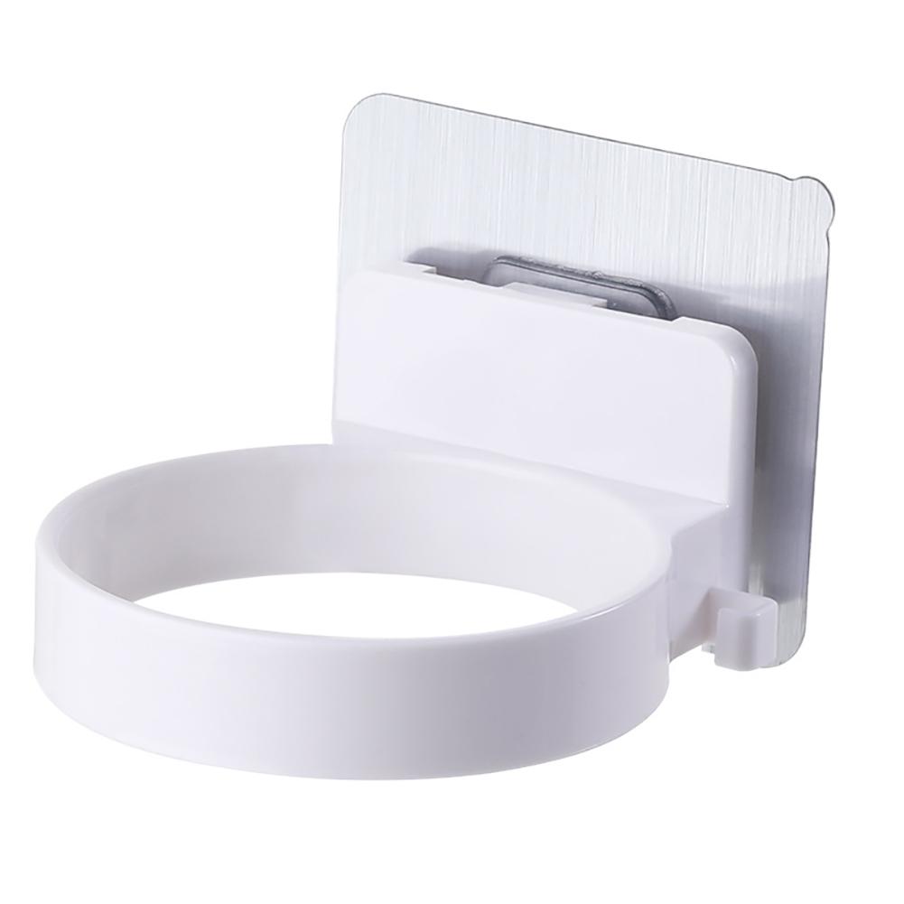 Rack Hair Holder Shelf Wall Dryer Mounted Organizer