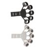 Hand Grip Strengthener 6 Resistance Levels Adjustable Silicone Finger Extension Stretcher with Wrist Strap