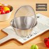 Zhishi Stainless Steel Multi-functional Strainer Bowl Set